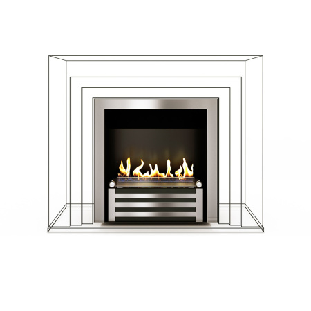 Биокамин в мраморном портале Firezo Primavera Биокамин в мраморном портале Firezo Primavera