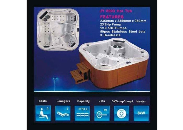 Гидромассажный спа-бассейн Joy Spa JY 8003